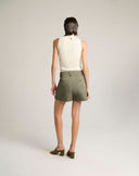 Top in maglia a collo alto