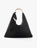 Iconic Sac Bag with Black Rigid Handle