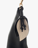 Iconic Sac Bag with Black Rigid Handle