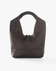 Borsa Hobo Strutturata con Manico Integrato Moro