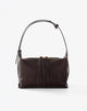 Horizontal Ruched Shoulder Bag Moro