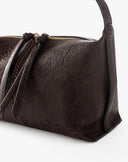Horizontal Ruched Shoulder Bag Moro