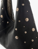 Sac Bag con Borchie Nero