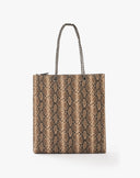 Python Print Tote Bag with Chain