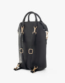 Casual Chic Backpack with Front Pocket Black