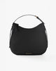 Soft Hobo Bag with Adjustable Handle Black