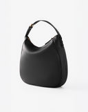 Soft Hobo Bag with Adjustable Handle Black