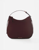 Soft Hobo Bag with Adjustable Handle Bordeaux