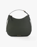 Soft Hobo Bag with Adjustable Handle Forest Green