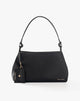 Black Shoulder Bag with Charm