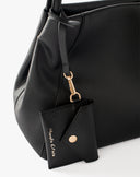 Borsa a Spalla con Charm Nero