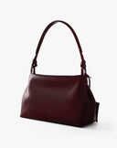 Shoulder Bag with Burgundy Charm