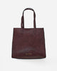 Borsa Tote Verticale Bordeaux