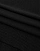Sciarpa in Maglia con Dettaglio Logo Nero