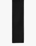Sciarpa con Motivo Monogram Nero