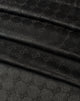 Sciarpa con Motivo Monogram Nero