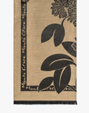 Sciarpa con Stampa Logo Tortora