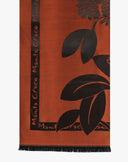 Rust Logo Print Scarf