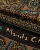 Cashmere Pattern Scarf in Powder Blue