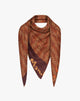 Bordeaux All-Over Monogram Scarf