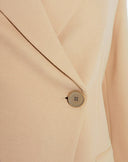 Blazer Asimmetrico Tortora Monobottone