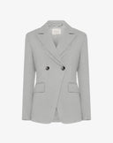Blazer Grigio Melange