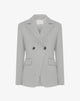 Blazer Grigio Melange