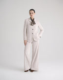 Blazer in velluto Beige Chiaro