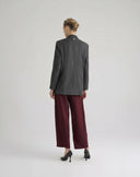 Blazer Doppiopetto Lungo Grigio Antracite