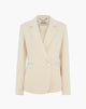 Blazer Incrociato Beige Chiaro