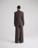 Blazer Monopetto Testa di Moro con Patte