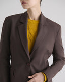 Blazer Monopetto Testa di Moro con Patte
