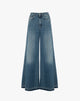 Jeans Wide Leg Palazzo Medium Blue