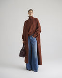 Jeans Wide Leg Palazzo Medium Blue