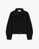 Short Black Cloth Jacket