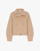 Short Dove-Grey Cloth Jacket