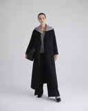 Cappotto Lungo Monopetto Nero
