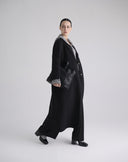 Cappotto Lungo Monopetto Nero