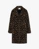 Cappotto in Ecopelliccia Animalier Testa di Moro