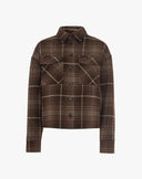 Overshirt a Quadri Testa di Moro