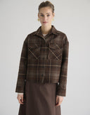 Overshirt a Quadri Testa di Moro