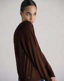 Maglione Scollo a Barca Moro