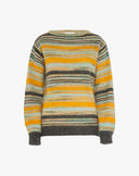 Maglione a Righe Multicolore Carta da Zucchero