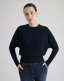 Maglione Girocollo Blu