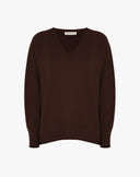 Maglione con Scollo a V Moro