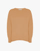Maglione con Scollo a V Cammello