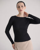 Maglione Girocollo Nero