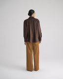 Pantalone Ampio con Tasche Cammello