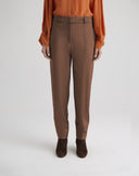 Pantalone a Sigaretta con Piega Moro