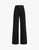 Pantalone a Gamba Larga Nero